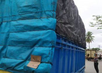 Cegah Truk ODOL, Satlantas Padang Periksa Puluhan Kendaraan Berat di Jalan By Pass