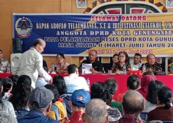 Dua Kader Golkar DPRD Gunungsitoli Serap Aspirasi Warga saat Reses