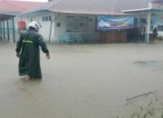 Hujan Deras Sebabkan Banjir di Mentawai, Puskesmas Terendam dan Jembatan tak Bisa Dilalui