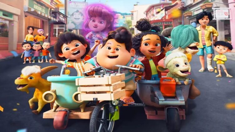 Poster film animasi lokal "JUMBO" (ANTARA/Visinema Animation)