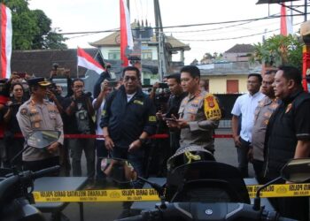 Kapolda Bali tangkap pelaku penembakan dua WNA. (dok. Divhumas Polri)