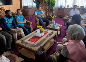 PLN UP3 Bukittinggi lakukan kunjungan ke Kampus IPDN di Agam. (dok. Humas PLN)