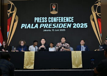 Press Conference Piala Presiden 2025. (dok. PSSI)
