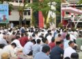 Salat Idul Adha di PT Semen Padang, Khatib Ajak Jamaah Teladani Nabi Ibrahim 3 Salat Idul Adha di Plaza Semen Padang. (dok. Humas)