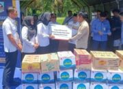BRI Peduli Bantu Korban Banjir di Dharmasraya dengan Sembako