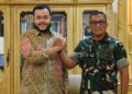 Wako Fadly Amran dan Danlanud Sutan Syahrir. (dok. Prokopim)