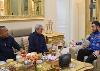 Wako Fadly Amran terima jajaran Dewan Pengawas LKBN Antara. (dok. Prokopim)