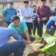 Wawako Maigus Nasir saksikan langsung penyembelihan hewan kurban di Balai Gadang. (dok. istimewa)