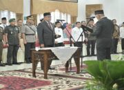 Arry Yuswandi Resmi Dilantik jadi Sekda Sumbar, Gubernur Mahyeldi: Mesin Penggerak Pemerintahan