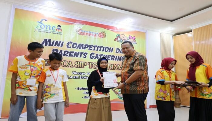 Wako Pariaman Buka Mini Competition Sempoa SIP, Dorong Anak jadi Hebat tanpa Gadget