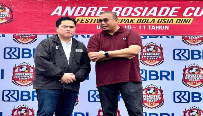 Andre Rosiade Cup kembali Digelar 9 Agustus, Andre Berharap Erick Thohir Terus Dorong Kompetisi Usia Muda
