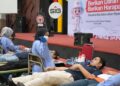 Donor darah PT Semen Padang. (dok. Humas)