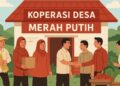 ilustrasi Koperasi Desa (Kopdes) Merah Putih. (dok. dibuat dengan AI)