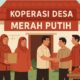 ilustrasi Koperasi Desa (Kopdes) Merah Putih. (dok. dibuat dengan AI)