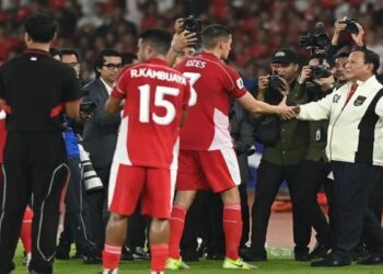 Presiden Prabowo Berpeluang Tonton Langsung Laga Indonesia vs China di GBK Malam Ini