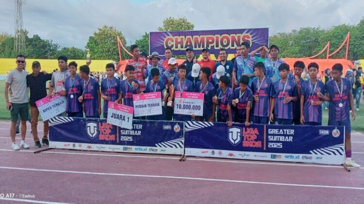 Gelaran Liga Top Skor Sumbar U-14 dan U-16 Selesai, Ini Daftar Pemenangnya 1 juara U 16 LTS Sumbar 2025