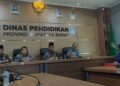 Jumpa pers SPMB Sumbar 2025. (dok. adpsb)