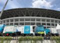 Dalam menjaga keandalan listrik saat gelaran Kualifikasi Piala Dunia 2026 Zona Asia yang mempertemukan antara Indonesia melawan China pada Kamis, (5/6) di Stadion Utama Gelora Bung Karno, PLN menyiagakan 6 unit Uninterruptible Power Supply _(UPS) dengan total kapasitas 1.860 kVA, 4 unit Gardu Bergerak dengan daya total 2.230 kVA, serta 2 unit _Power Generator berkapasitas 850 kVA. (dok. PLN)