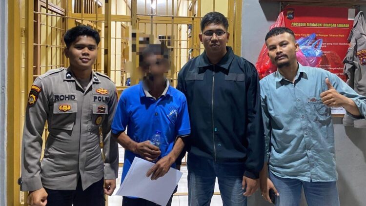 Pelaku asusila diciduk Polres Padang Panjang. (dok. istimewa)