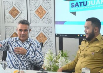 Pertemuan Wako Fadly Amran dengan Dubes Selandia Baru untuk Indonesia. (dok. Prokopim)