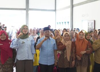 Sosialisasi makan bergizi gratis (MBG) di Pasaman Barat. (dok. istimewa)