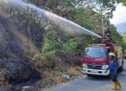 Tiga Hektare Lahan Kosong di Balai Gadang Terbakar