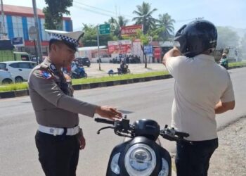 Hari Pertama Operasi Patuh Singgalang 2025, 663 Pelanggar Terjaring di Sumbar
