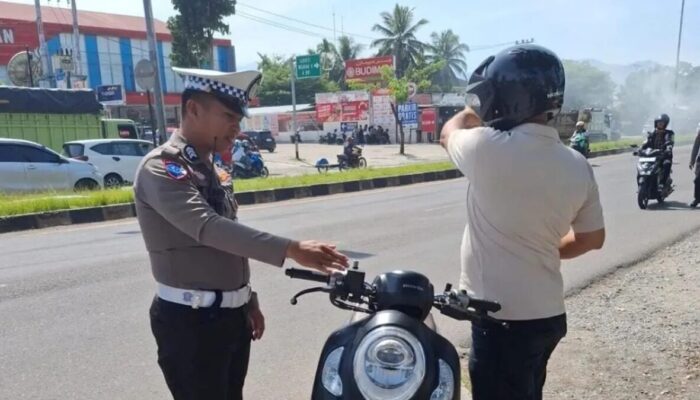 Hari Pertama Operasi Patuh Singgalang 2025, 663 Pelanggar Terjaring di Sumbar