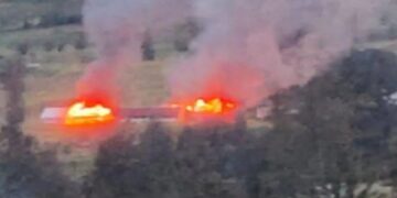 KKB Bakar Gedung dan Rumah Guru SD di Distrik Omukia, Puncak Papua