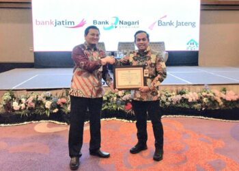 Bank Nagari terima dua penghargaan dari BP Tapera. (dok. istimewa)