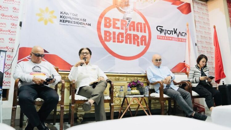 Deputi Bidang Materi dan Komunikasi PCO RI Isra Ramli saat diskusi Berani Bicara. (dok. istimewa)