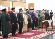 Lantik 25 Pejabat Manajerial, Gubernur Mahyeldi Tegaskan Komitmen Pelayanan Publik