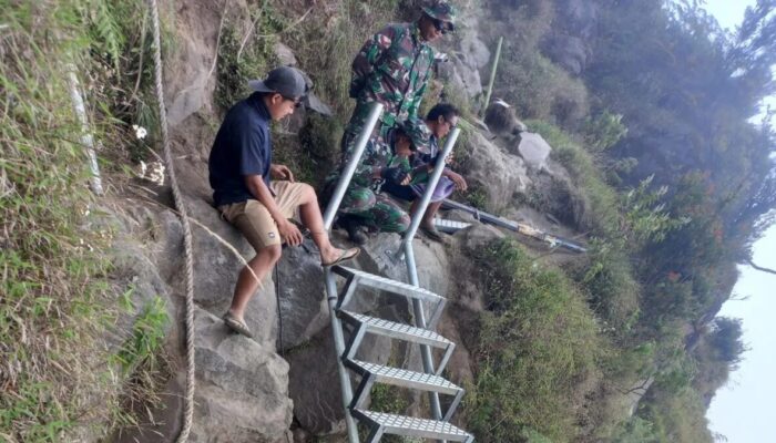 Usai Insiden Pendaki Jatuh, Jalur Gunung Rinjani Diperbaiki