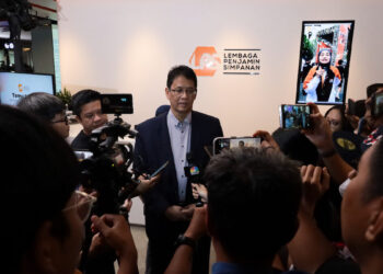 Ketua Dewan Komisioner LPS, Purbaya Yudhi Sadewa saat diwawancarai wartawan di Jakarta. (dok. Humas LPS)