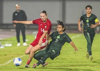 Ditekuk Pakistan 0-2, Garuda Pertiwi di Ujung Tanduk