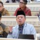 Menteri ATR/BPN Nusron Wahid saat hearing dengan Komisi II DPR RI. (dok. istimewa)