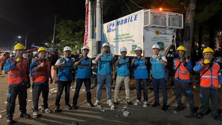 PLN hadirkan layanan listrik tanpa kedip saat Festival Hoyak Tabuik Piaman 2025. (dok. Humas)