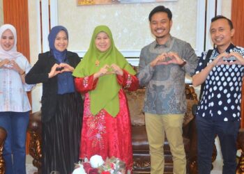 Pengurus PERKI Sumbar bertemu dengan Ketua YJI Sumbar. (dok. istimewa)