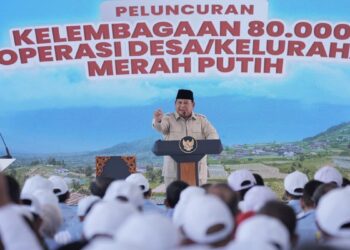 Presiden Prabowo resmi meluncurkan 80 ribu Koperasi Merah Putih. (dok. PCO RI)