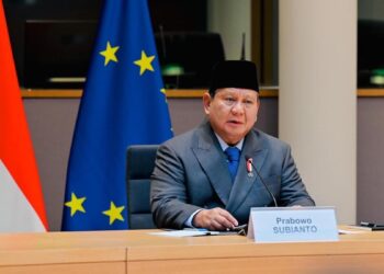 Presiden Prabowo Beberkan Keuntungan Indonesia dalam Kemitraan Ekonomi IEU-CEPA 1 Presiden Prabowo saat pertemuan dengan Uni Eropa. (dok. PCO)