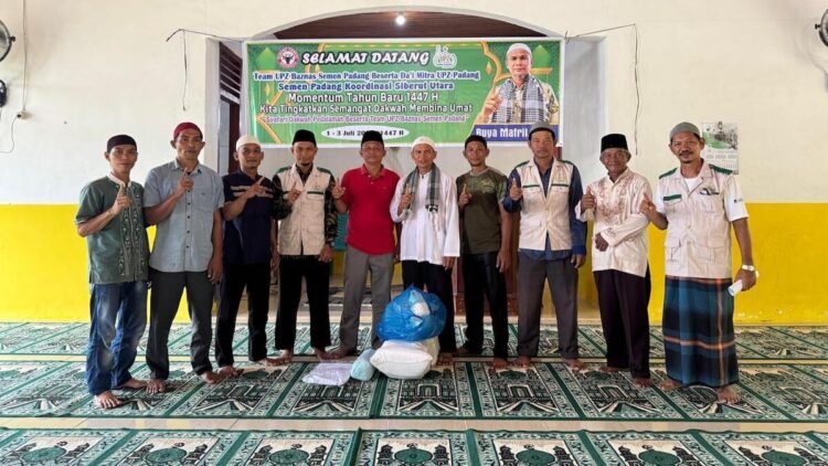 Safari Dakwah Semen Padang yang digelar hingga ke Mentawai. (dok. Humas)