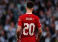 Nomor Punggung 20 Milik Diogo Jota akan Diabadikan Liverpool 4 Nomor punggung 20 yang digunakan Diogo Jota di Liverpool. (dok. istimewa)