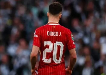 Nomor punggung 20 yang digunakan Diogo Jota di Liverpool. (dok. istimewa)
