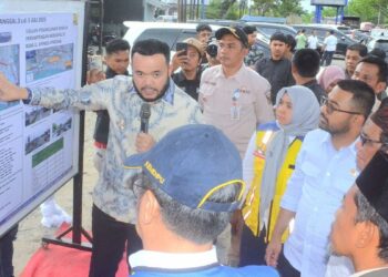 Wako Fadly Amran beberkan marketplan penanganan macet di Jalan Bypass Padang. (dok. Prokopim)