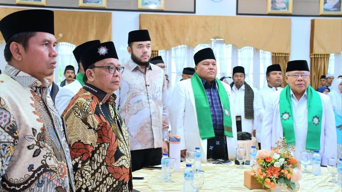 Wako Fadly Amran hadiri pelantikan pengurus PERTI. (dok. Prokopim)