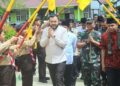 Wako Fadly Amran resmi bangunan sekolah di MTsN 5 Padang. (dok. Prokopim)