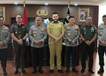 Wako Fadly Amran sowan ke Forkopimda Sumbar. (dok. istimewa)