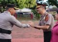 Hari Bhayangkara Ke-79, Kepala BNN Gunungsitoli Arifeli dan Jeremia Zega Raih Promosi Kepangkatan