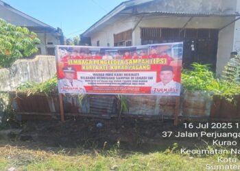Imbau Warga Letakkan Sampah di Titik yang Mudah Dijangkau, LPS Kurao Pagang Turunkan Patroli dan Pasang Spanduk