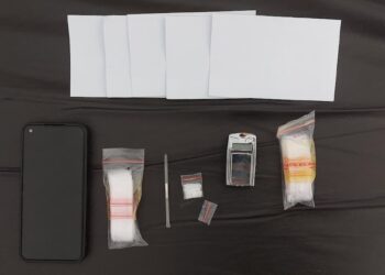 Barang bukti sabu yang didapatkan dari pengedar sabu yang ditangkap Polsek Nanggalo. (dok. istimewa)